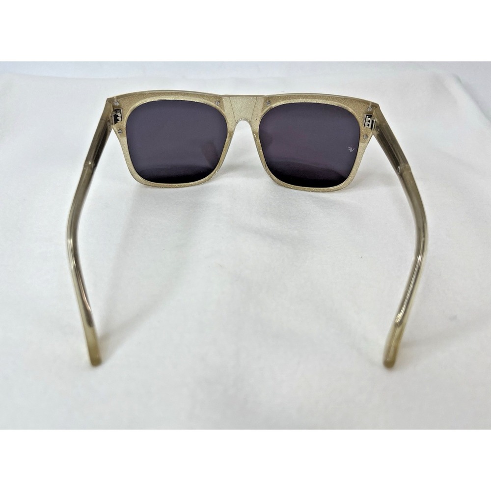 Vintage Frames By Corey‎ Shapiro Rude Metal Gold Unisex UV400 Sunglasses - Picture 5 of 9